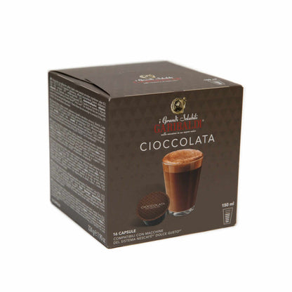 CIOCCOLATA DOLCE GUSTO CAPSULAS DE CAFE GRAN CAFFE GARIBALDI, 16 piezas