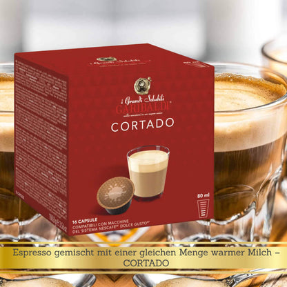 COTADO DOLCE GUSTO CAPSULAS DE CAFE GRAN CAFFE GARIBALDI, 16 piezas