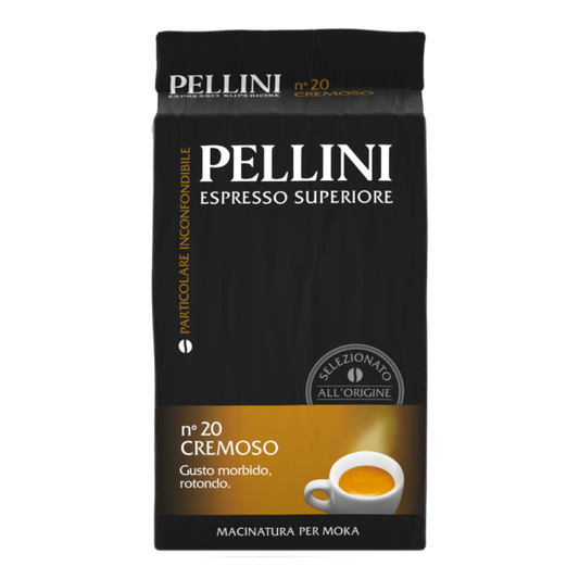 CAFE MOLIDO CREMOSO No.20 PELLINI 250 GR